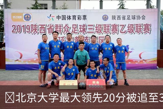 🏀北京大学最大领先20分被追至3分险胜太理 汪志鹏21+7